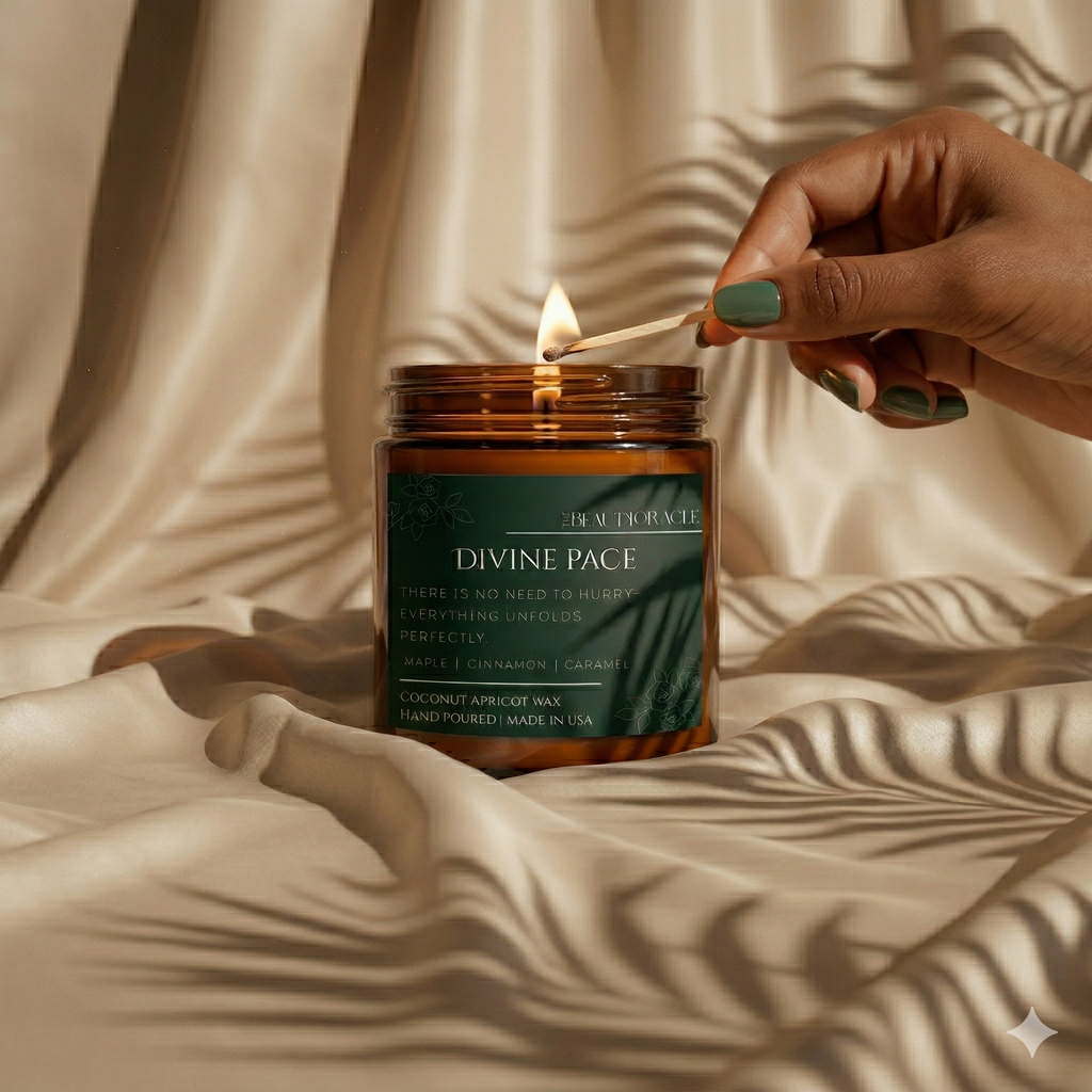 Divine Pace // Toasted Walnut Ritual Candle — No. 07